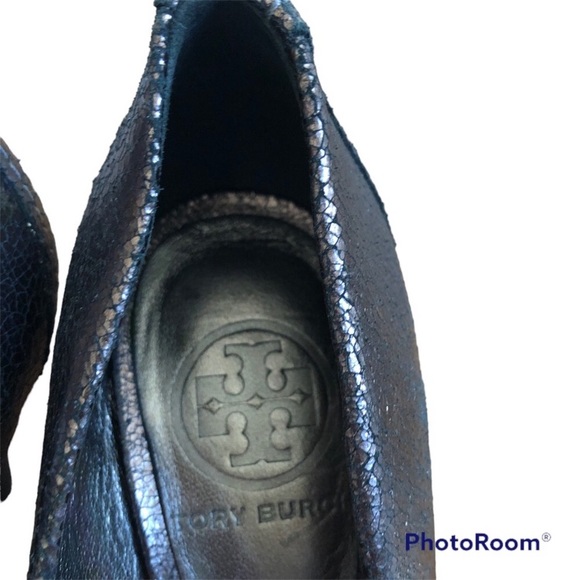 TORY BURCH Embellished Logo Pumps/Heels Size 6.5 - Picture 8 of 8
